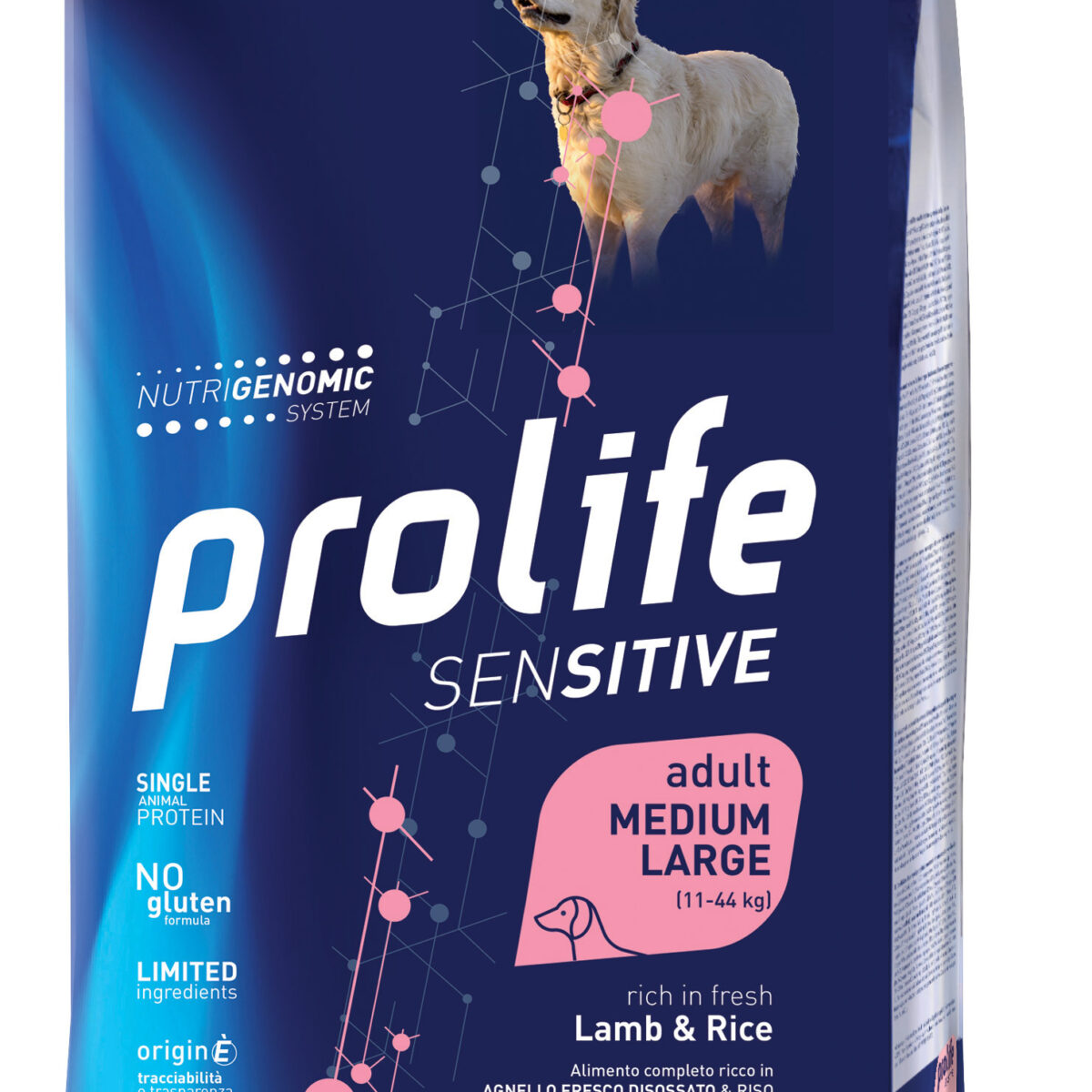 Prolife Sensitive Adult Lamb & Rice Medium/Large 10kg