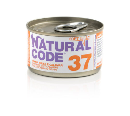 Natural Code 37 Tonno, Pollo e Calamari 85gr