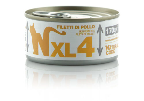 Natural Code XL4 Filetti di Pollo 170gr