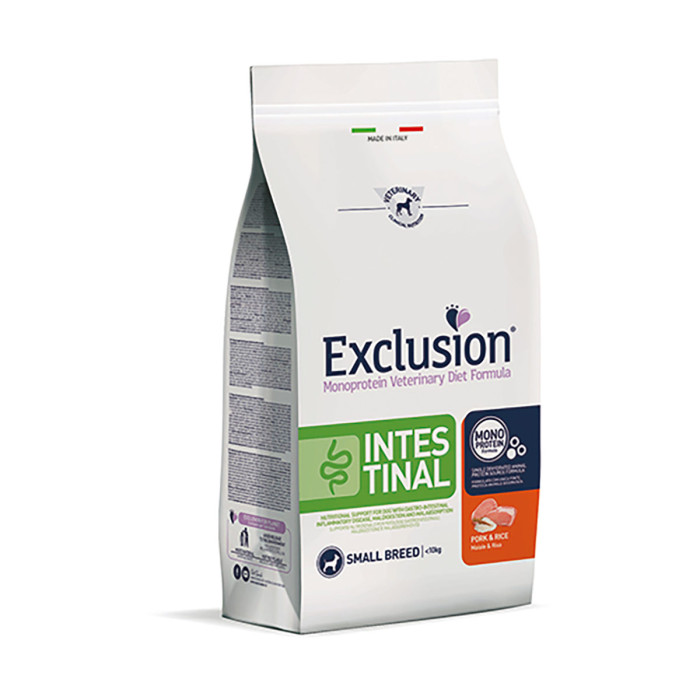 Exclusion Intestinal Pork and Rice Small Breed 2 Kg