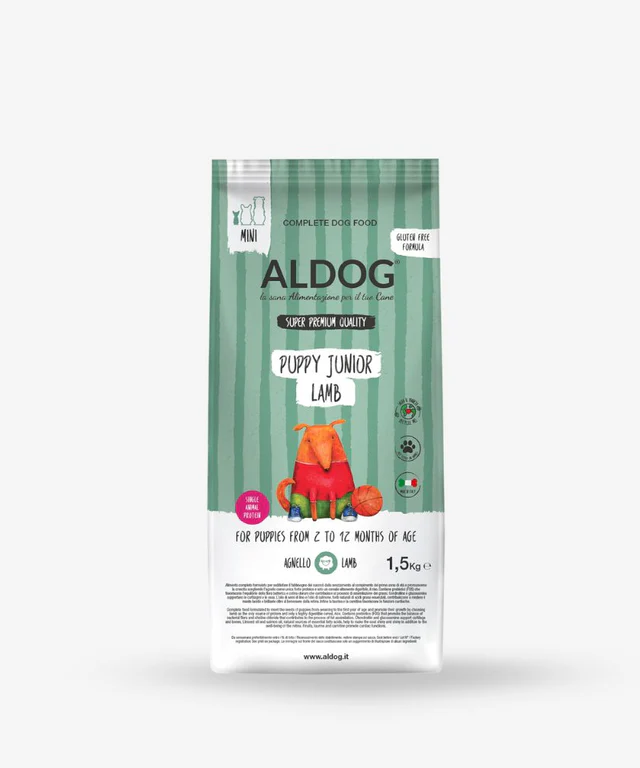 Aldog Puppy Junior Mini Lamb 1,5Kg
