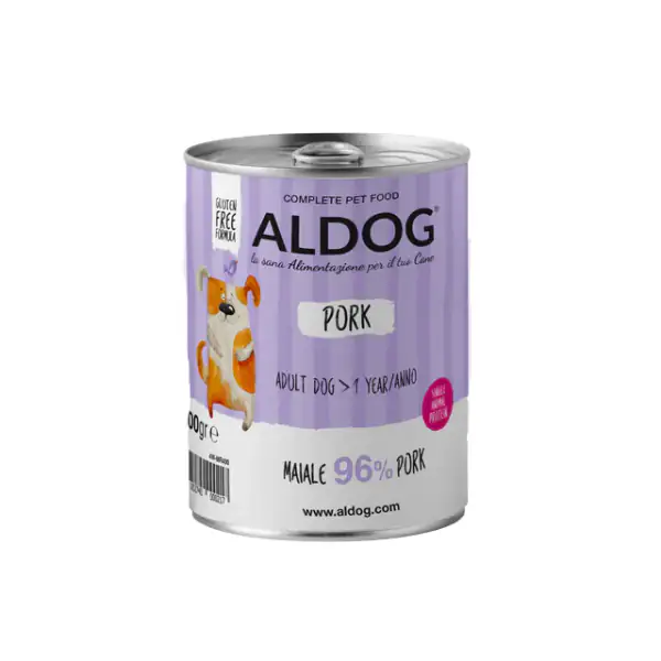 Aldog Umido Adult Paté Maiale 400gr