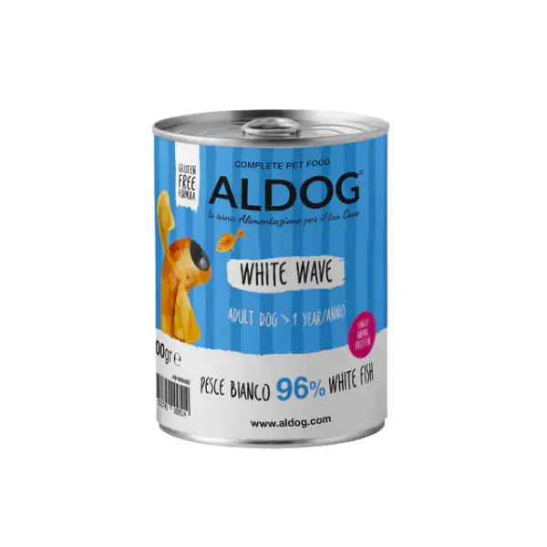 Aldog Umido Cane Adult Paté White Wave 400gr