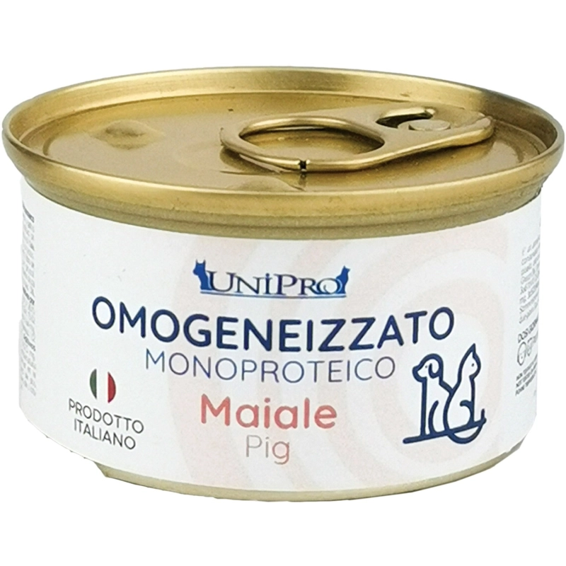 UniPro Cane e Gatto Omogeneizzato Maiale 85g