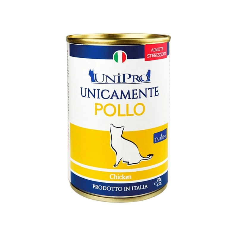 UniPro Gatto Unicamente Pollo 400 gr