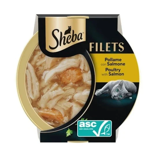 Sheba Filets POLLAME/SALMONE 60 gr
